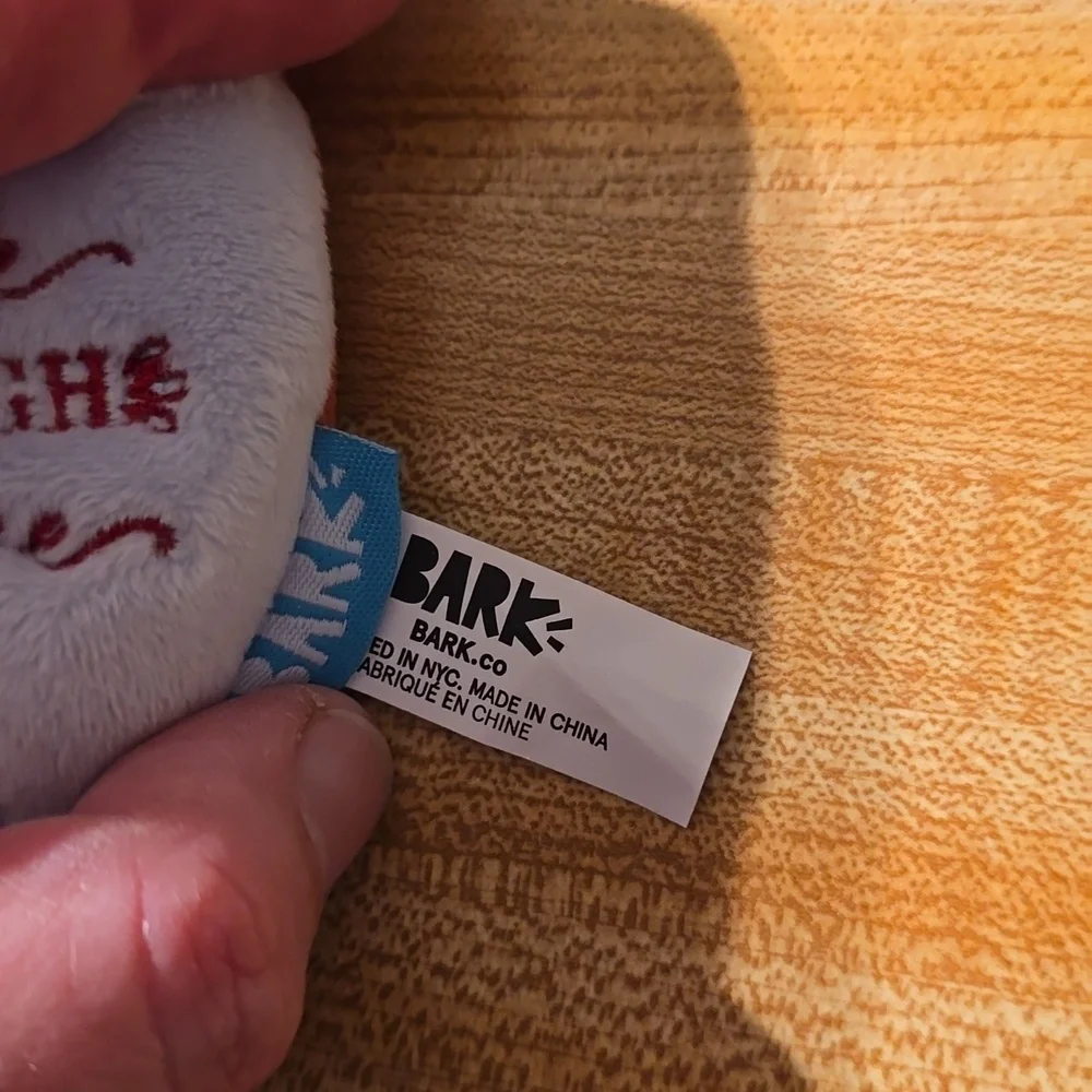 Bark Mostly‎ Fine Wine Dog Toy NWT Size S 0-20 pounds